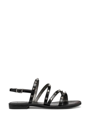 Geox stud-embellished multi-strap sandals - Black