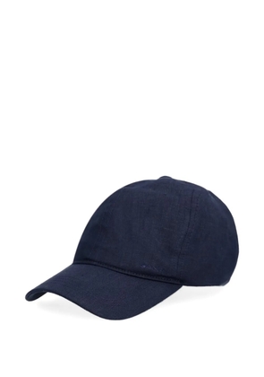 Gant logo-embroidered cap - Blue