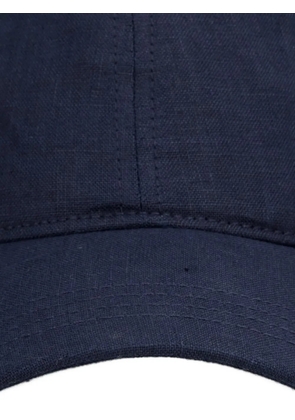 Gant logo-embroidered cap - Blue