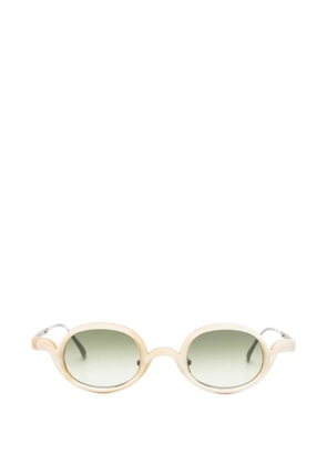 Rigards oval-frame sunglasses - Neutrals
