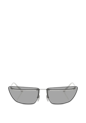 Prada Eyewear geometric-frame sunglasses - Silver