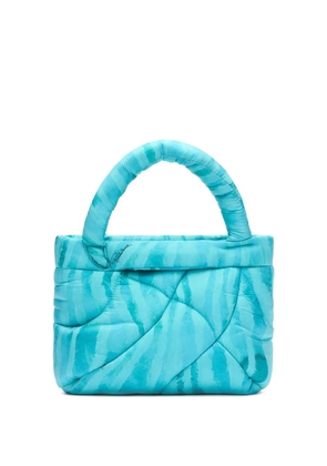 Roberto Cavalli Firenze quilted tote bag - Blue