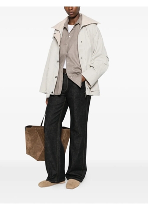 Brunello Cucinelli contrast-stitch jeans - Black