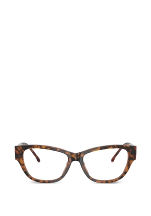 Diesel tortoiseshell-effect cat-eye glasses - Brown