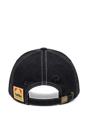 Pas de Mer Good Time embroidered cotton baseball cap - Black