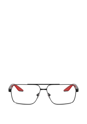 Prada Linea Rossa rectangle-frame glasses - Black