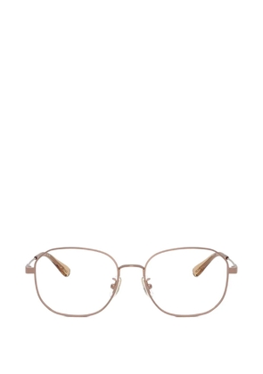 Coach geometric-frame glasses - Brown