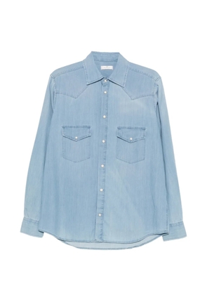 PANICALE western-style flap-pocket shirt - Blue