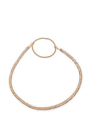 Jennifer Behr crystal-embellished hair tie - Gold
