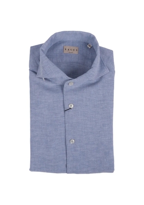 Xacus tailor-fit piqué shirt - Blue
