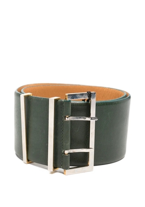 Gianfranco Ferré Pre-Owned 2005-2006 buckle belt - Green