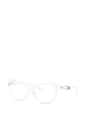 Diesel cat-eye frame glasses - White