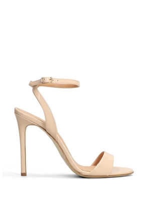 The Seller patent-leather ankle-strap sandals - Neutrals
