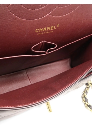 CHANEL Pre-Owned Classic Jumbo leather shoulder bag - Black