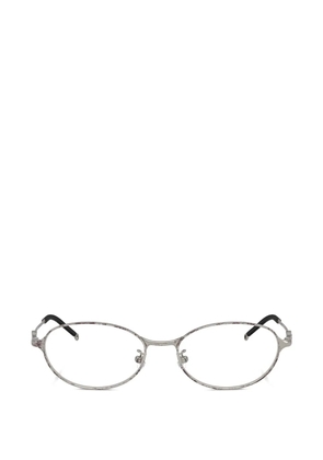 Diesel oval-frame glasses - Silver