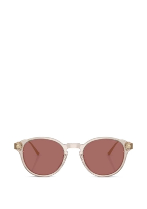 Coach Signature round-frame sunglasses - Neutrals