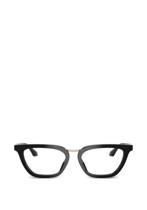 Giorgio Armani cat eye-frame glasses - Black