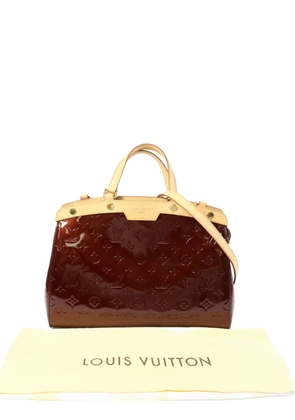 Louis Vuitton Pre-Owned MM Brea Monogram Vernis tote bag - Red