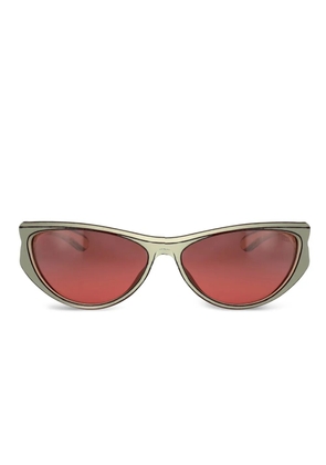Diesel geometric-frame sunglasses - Grey