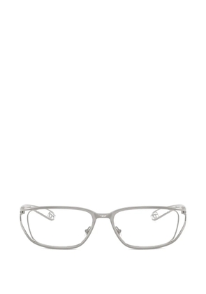 Diesel rectangle-frame glasses - Silver