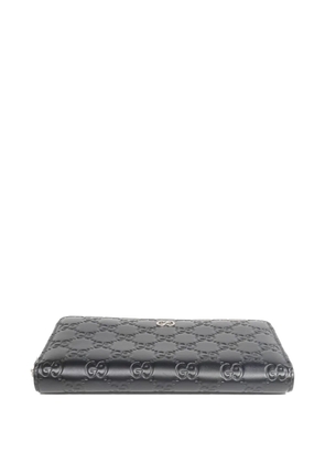 Gucci Pre-Owned GG Signature wallet - Black