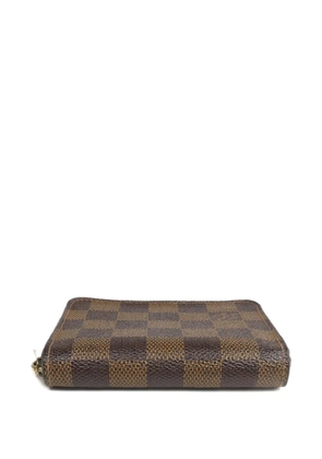 Louis Vuitton Pre-Owned Damier Zippy wallet - Brown