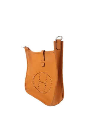 Hermès Pre-Owned PM Evelyne leather shoulder bag - Orange