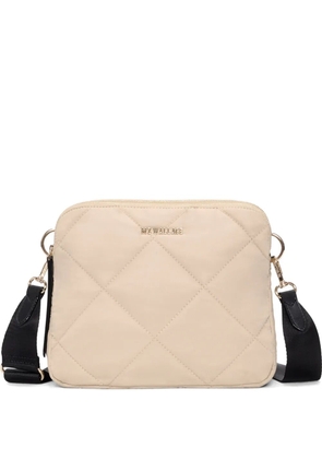 Mz Wallace Madison quilted crossbody bag - Neutrals