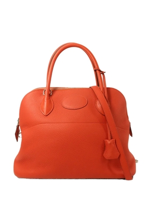 Hermès Pre-Owned 31 Bolide leather tote bag - Red