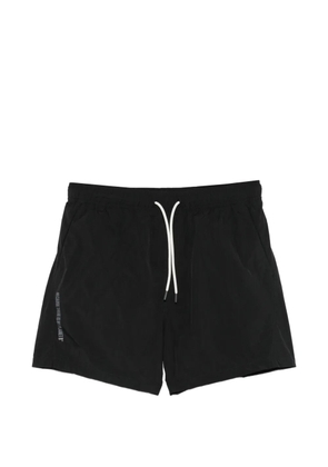 Ecoalf Biarritz drawstring-waist swim shorts - Black