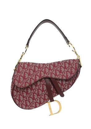 Christian Dior Pre-Owned 2002 Trotter Saddle handbag - Red