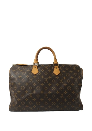 Louis Vuitton Pre-Owned Speedy 40 monogram holdall - Brown