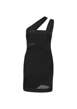 David Koma one-shoulder bodycon dress - Black