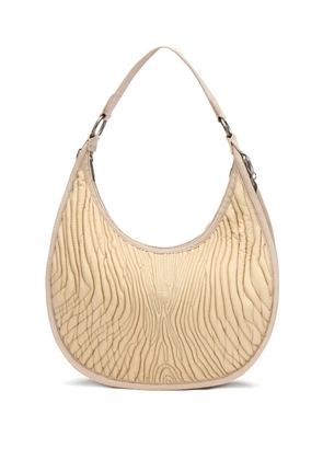 Roberto Cavalli medium Bologna matelassé shoulder bag - Neutrals