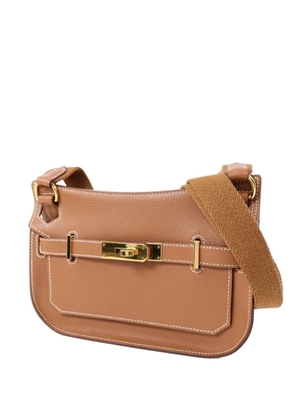 Hermès Pre-Owned mini Jypsiere calfskin shoulder bag - Brown