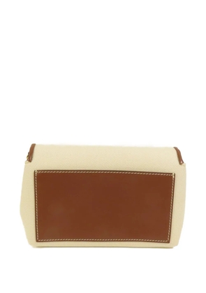 Burberry Pre-Owned Horseferry House logo-print shoulder bag - Neutrals