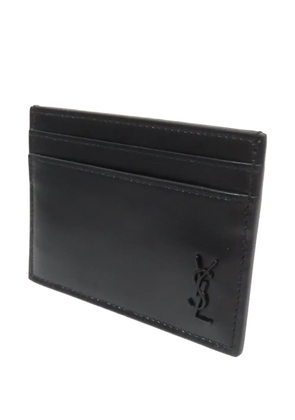 Saint Laurent Pre-Owned Tiny Cassandra card case - Black