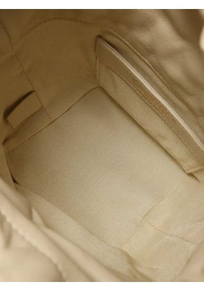 CHANEL Pre-Owned CC cage bucket bag - Neutrals