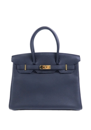 Hermès Pre-Owned 30 Birkin Togo leather tote bag - Black
