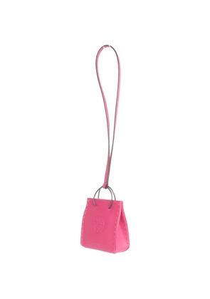 Hermès Pre-Owned Orange Bag Milo bag charm - Pink