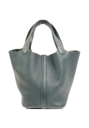 Hermès Pre-Owned Picotin leather tote bag - Green
