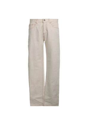 Loro Piana Pre-Owned Slim-fit straight-leg jeans - Neutrals