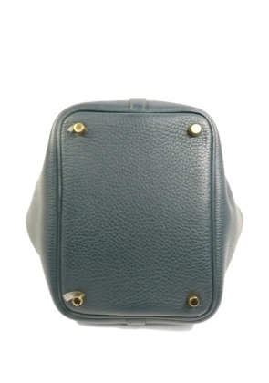 Hermès Pre-Owned Picotin leather tote bag - Green