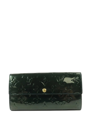Louis Vuitton Pre-Owned Vernis Sarah Monogram wallet - Green