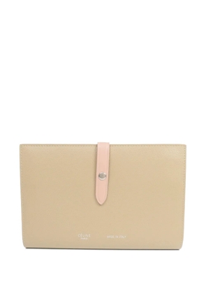 Celine Pre-Owned leather touch-strap wallet - Neutrals