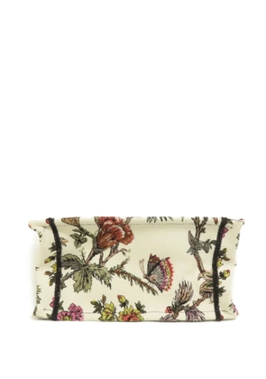 Christian Dior Pre-Owned small Book Tote floral-print tote bag - Neutrals