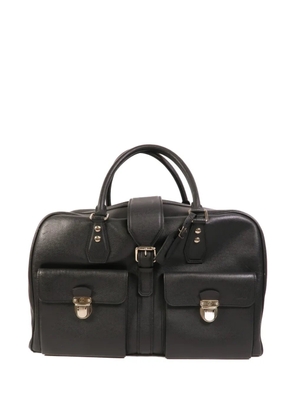 Louis Vuitton Pre-Owned Taiga Ivan holdalls bag - Black