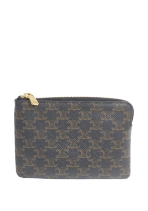 Celine Pre-Owned Triomphe pouch - Black