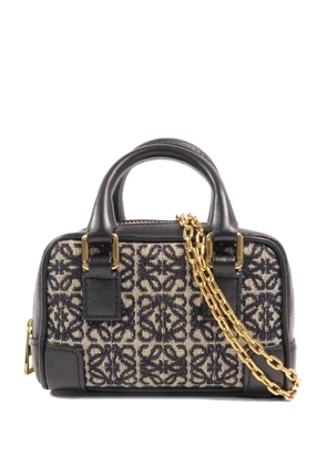 Loewe Pre-Owned Amazona Nano Anagram shoulder bag - Black