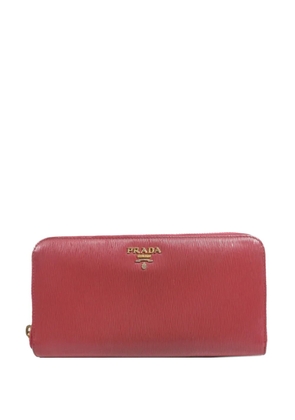 Prada Pre-Owned textured leather wallet - Pink